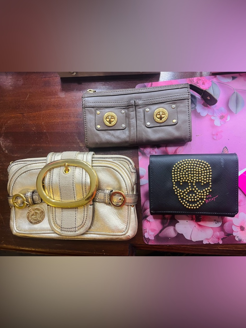 3 high end designer wallets